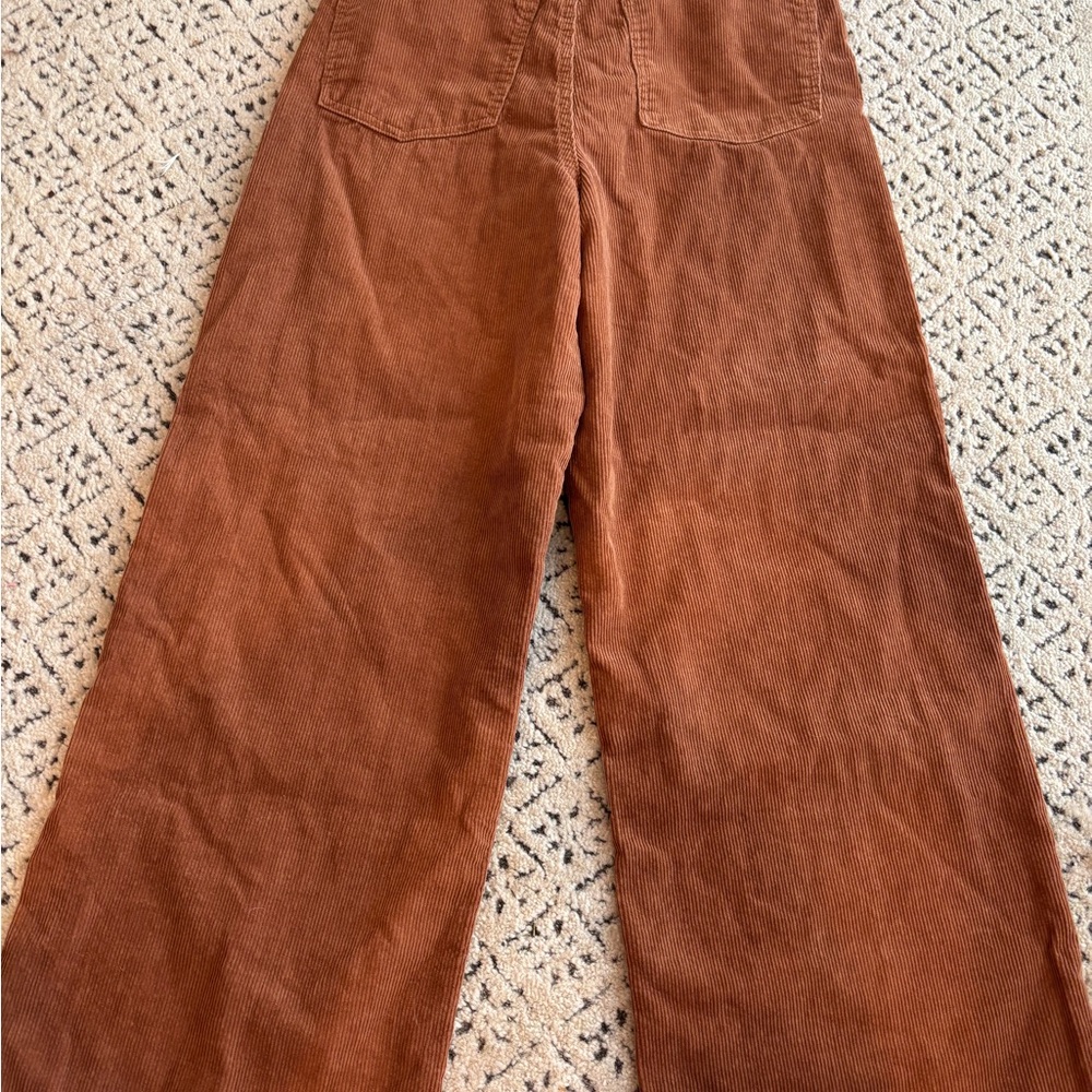 Sisstrevolution‎ Poppy Wide Leg Corduroy Pants - Henna / Rust - Size 29/6 - Picture 5 of 5